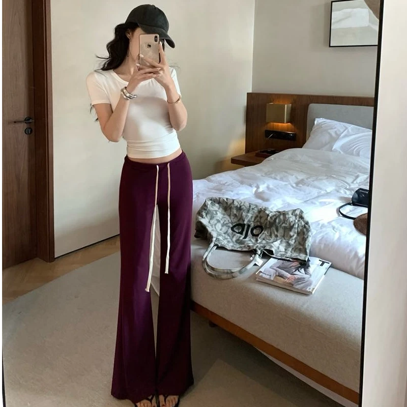 2025春季新款时尚打底短袖上衣气质显瘦洋气休闲百搭修身外穿上衣