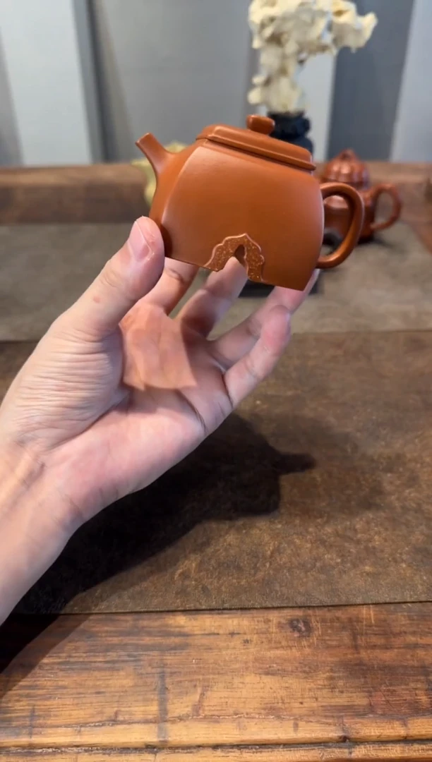 茶壶紫砂H*A小悟空 黄龙山朱泥