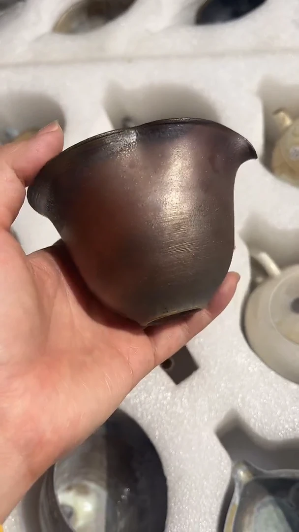 公道杯141号容量140-150ML陶泥
