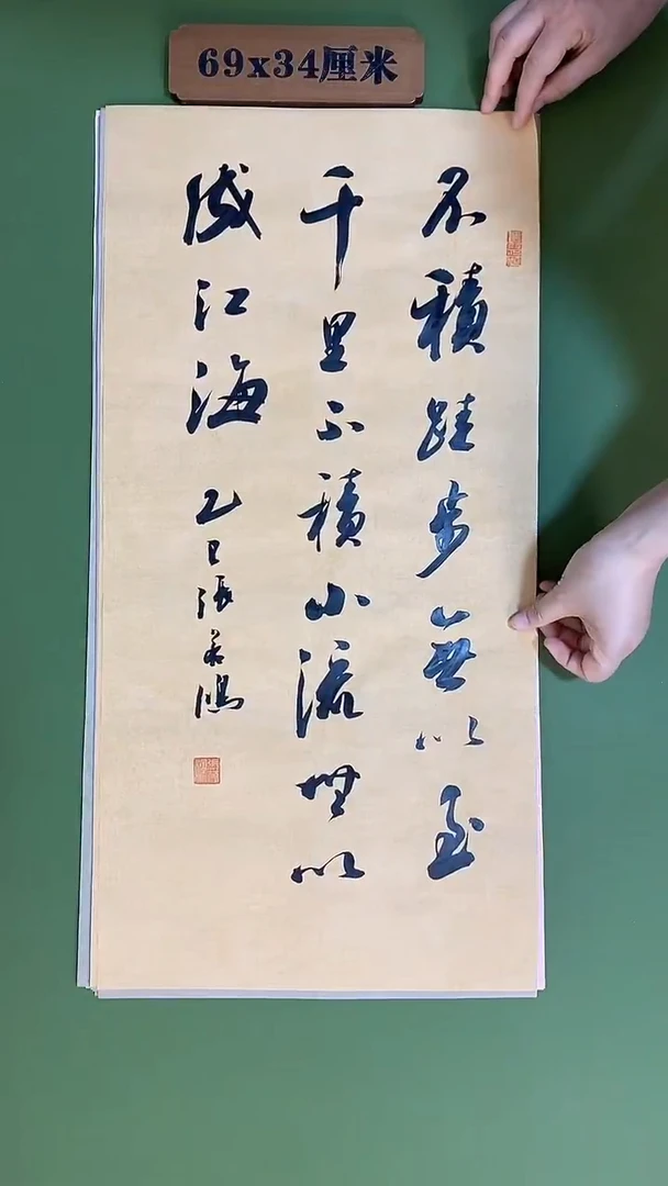书法书法 张若鸿 尺寸69cm*34cm