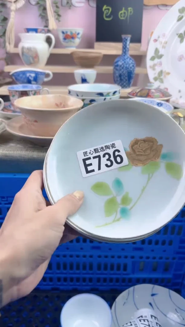 瓷片起*         E736