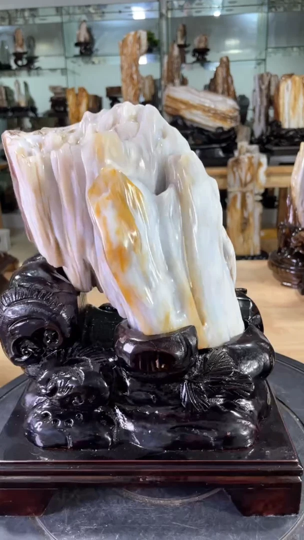 【闪购商品】硅化玉珠宝奇石未镶嵌399