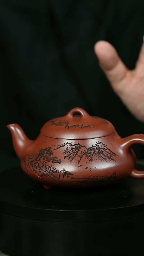 茶壶紫砂欧****）H2208李小琴山景汉堂石瓢