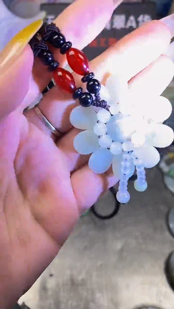 未镶嵌散珠翡翠玉上缘天然翡翠065