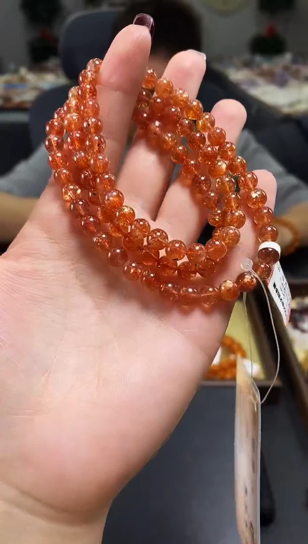 未镶嵌手串日光石手串629