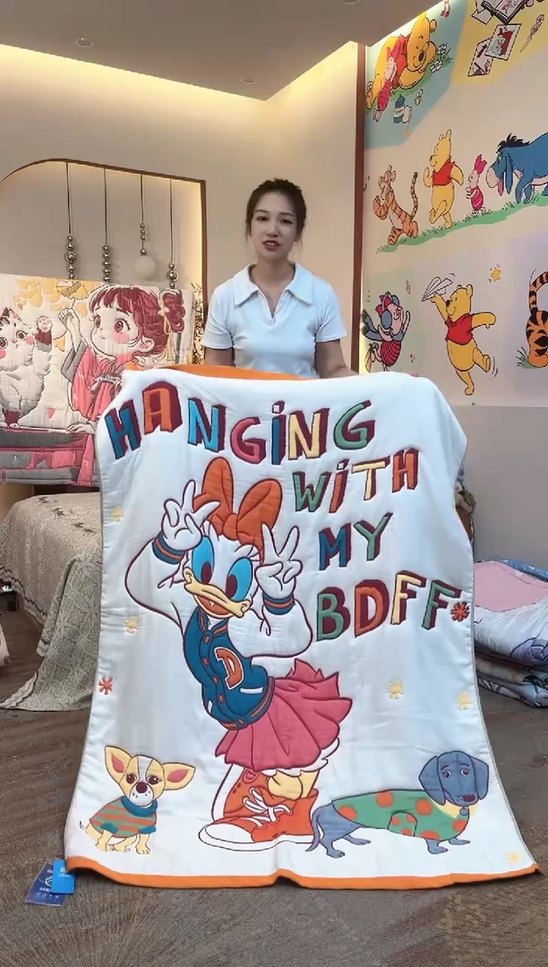 棉花120*150迪士尼小被子
