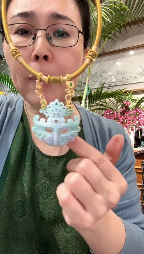 【闪购商品】翡翠颈饰未镶嵌国风