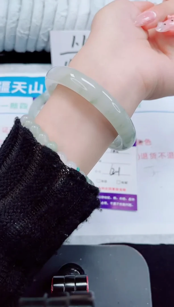 未镶嵌手镯石英质玉185-61/62