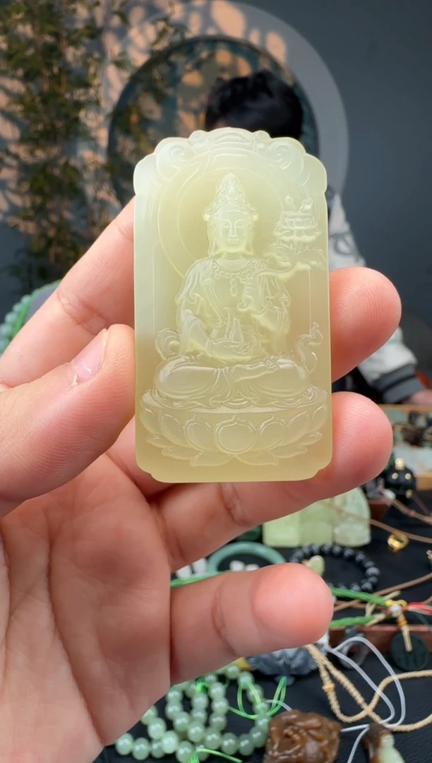 颈饰未镶嵌和田玉和田玉