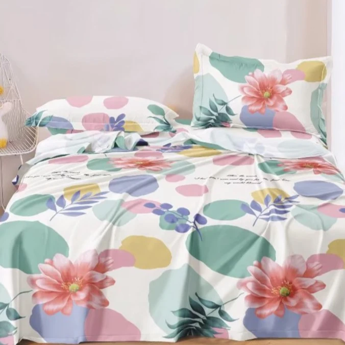 小帆布2.4米×2.5米花艳影加工床单