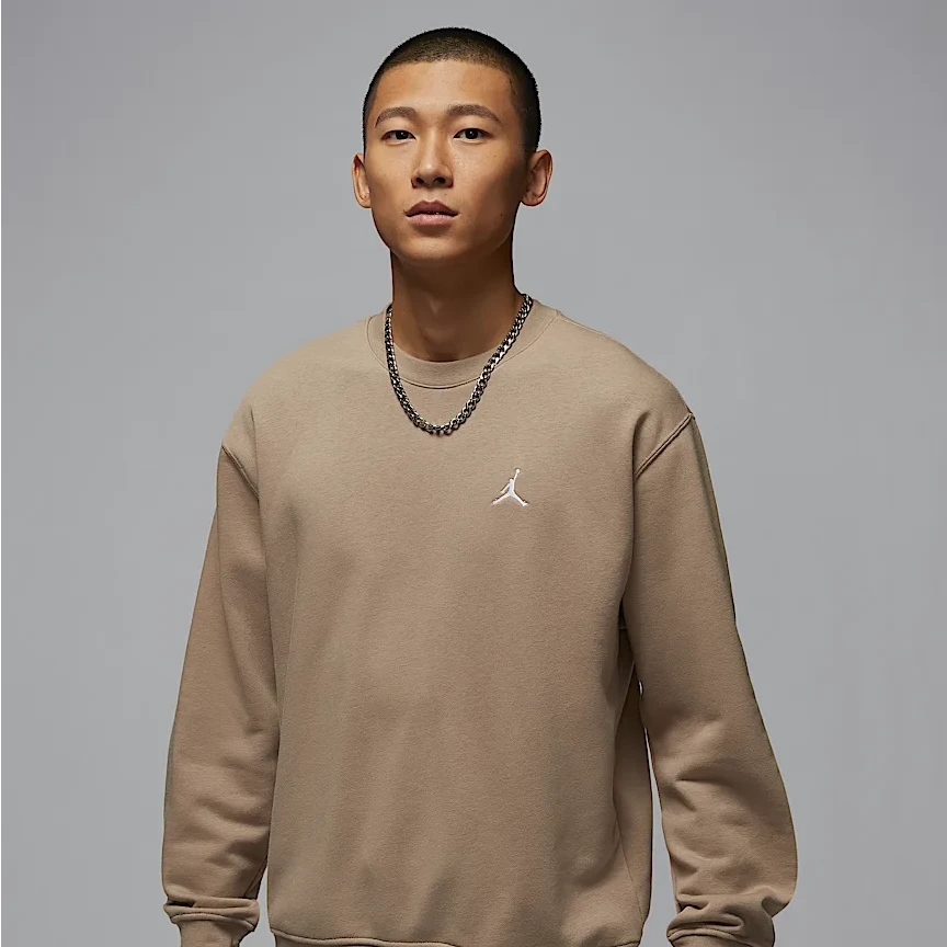 NIKE耐克 Air Jordan Brooklyn Fleece 男子圆领运动衫FV7296-257