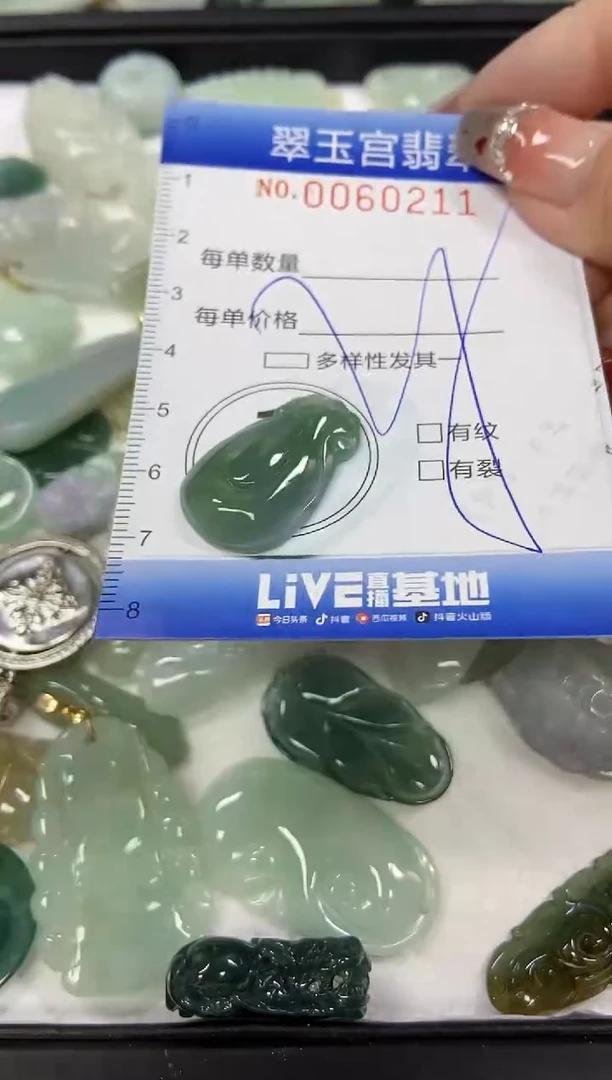 【闪购商品】翡翠颈饰未镶嵌闪购商品0060211