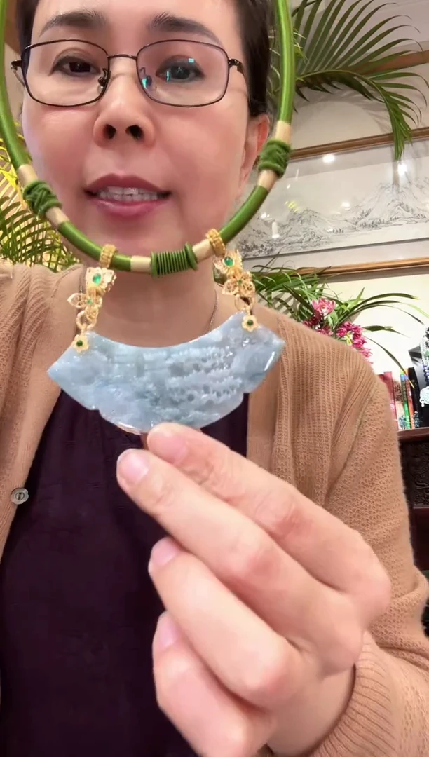 【闪购商品】翡翠颈饰未镶嵌国风
