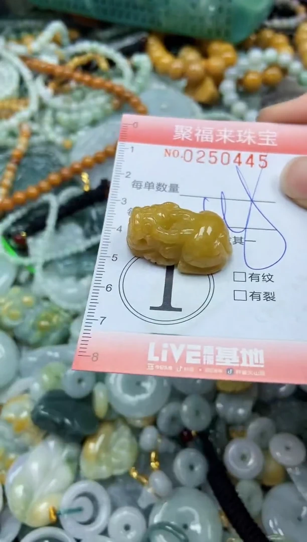 未镶嵌挂件翡翠闪购0250444