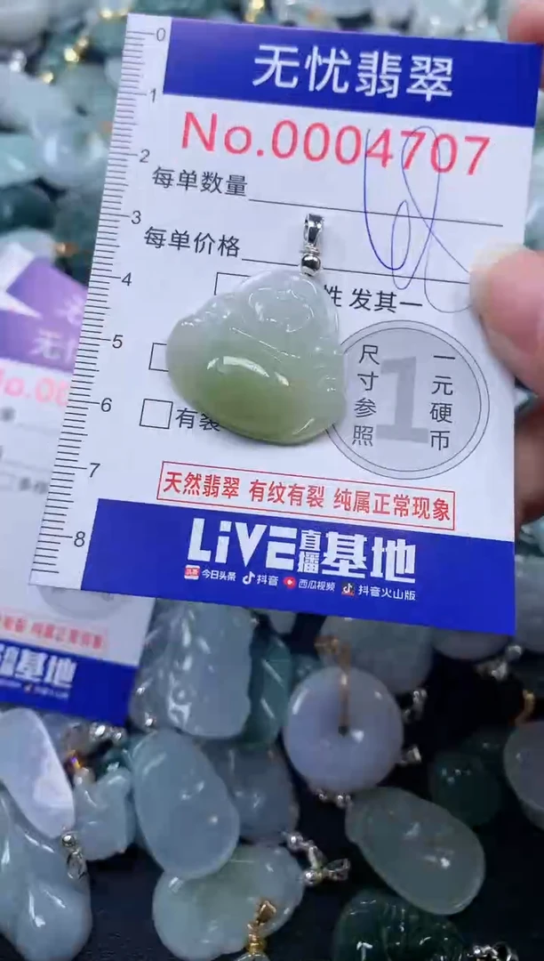 颈饰未镶嵌翡翠4707