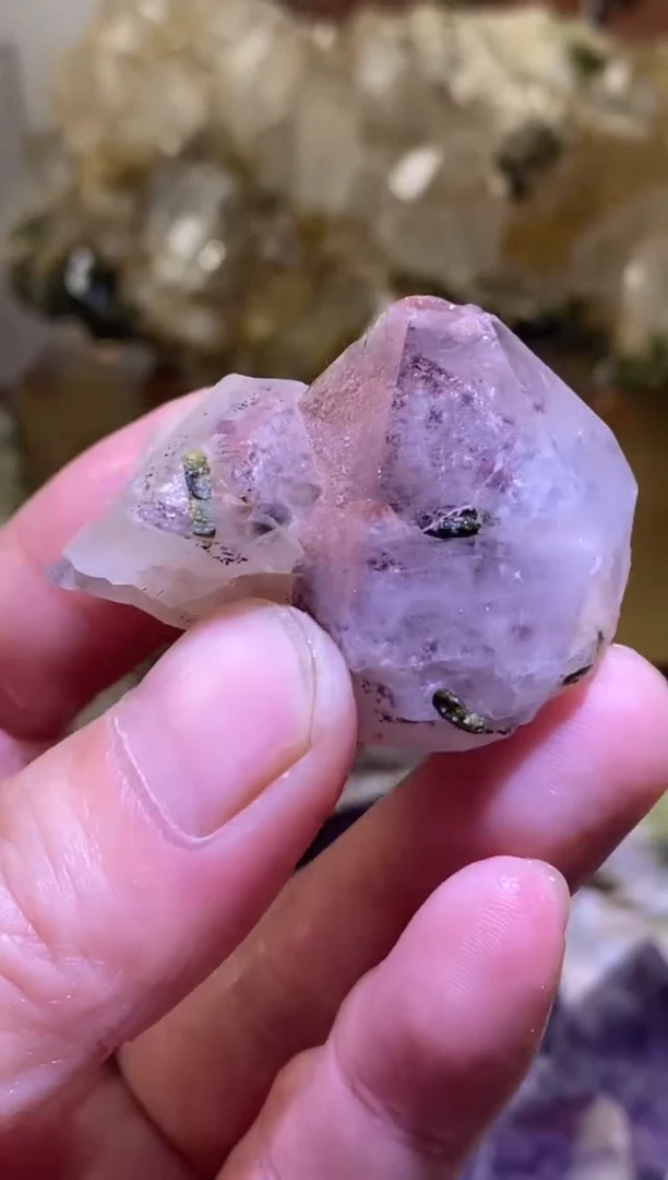 未镶嵌珠宝半成品水晶123号四川超七花园水晶原石