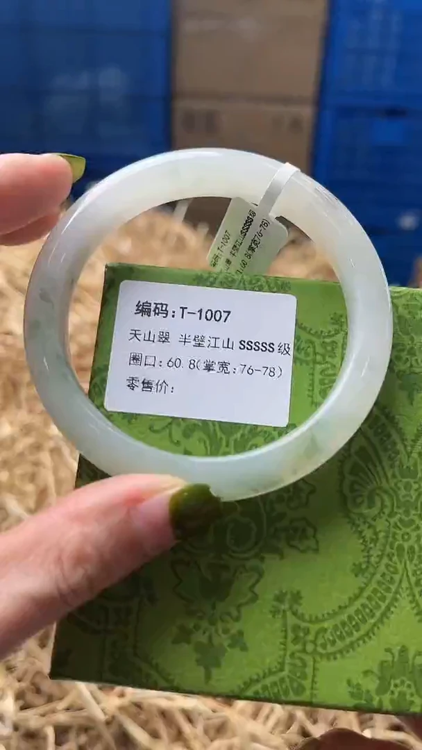 未镶嵌手镯石英质玉T1007