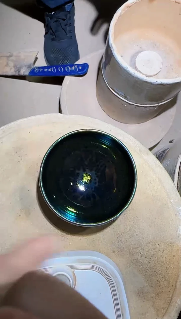 茶盏46七彩大宗师-谢贞生