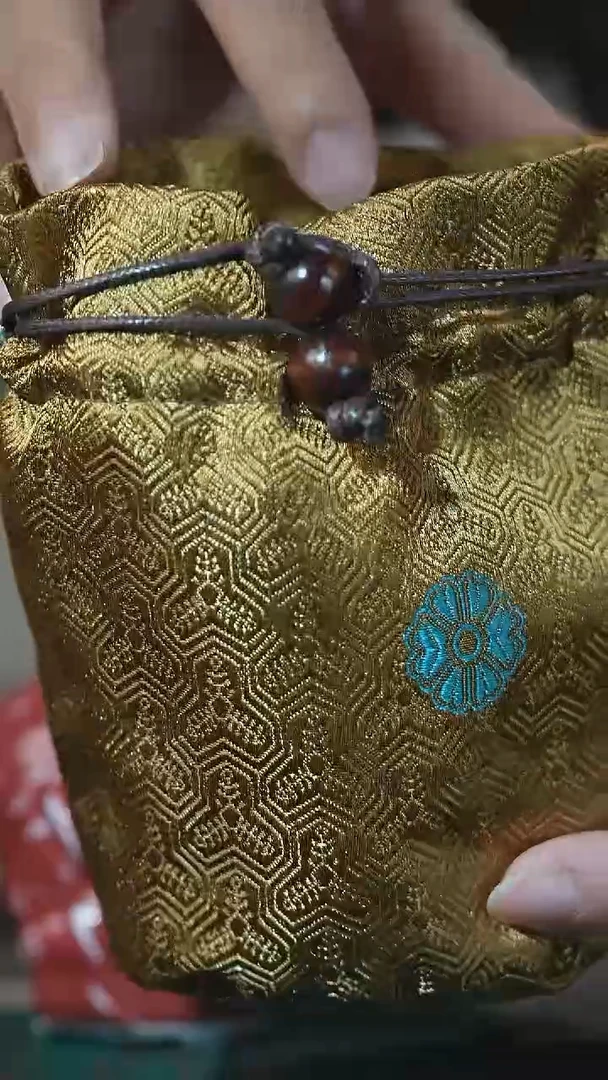 织锦茶具收纳袋2只