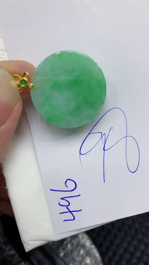 颈饰未镶嵌翡翠缅甸A货翡翠
