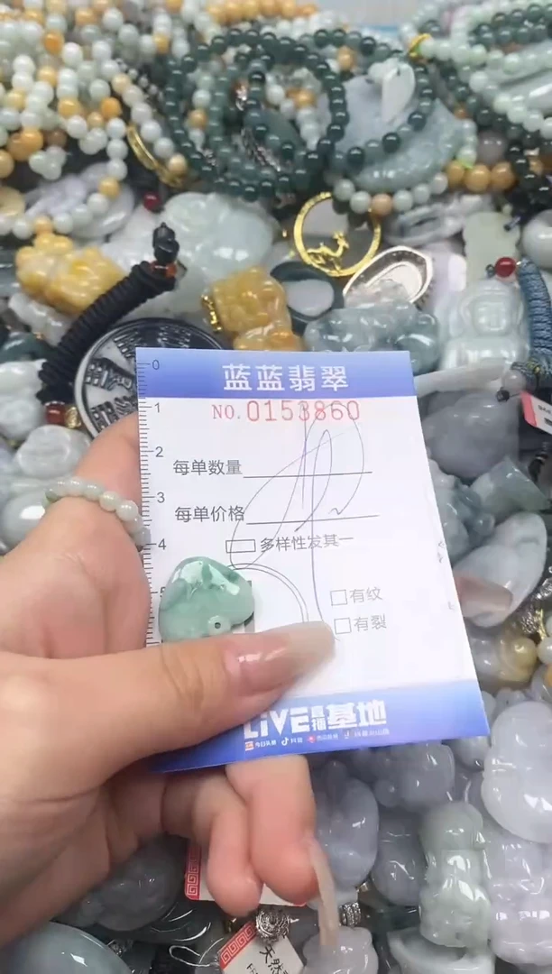 【闪购商品】翡翠颈饰未镶嵌闪购0153860多样性发其一