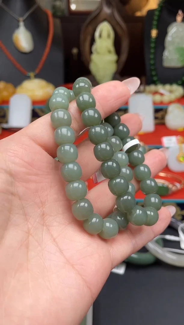 手串未镶嵌和田玉手串c027多样性发其一