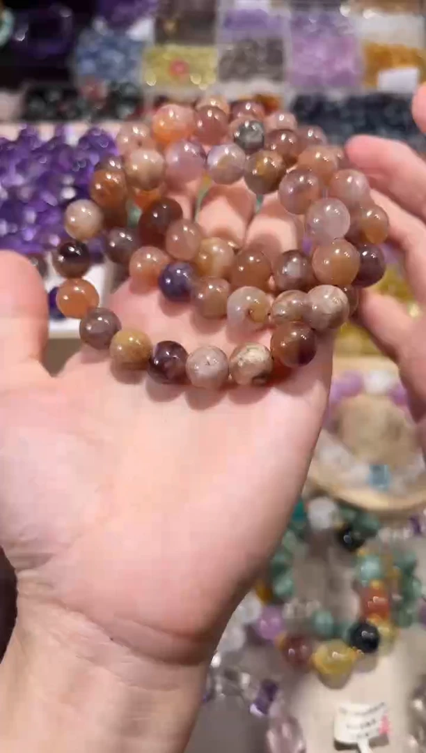 水晶手串未镶嵌S49极光手串单条