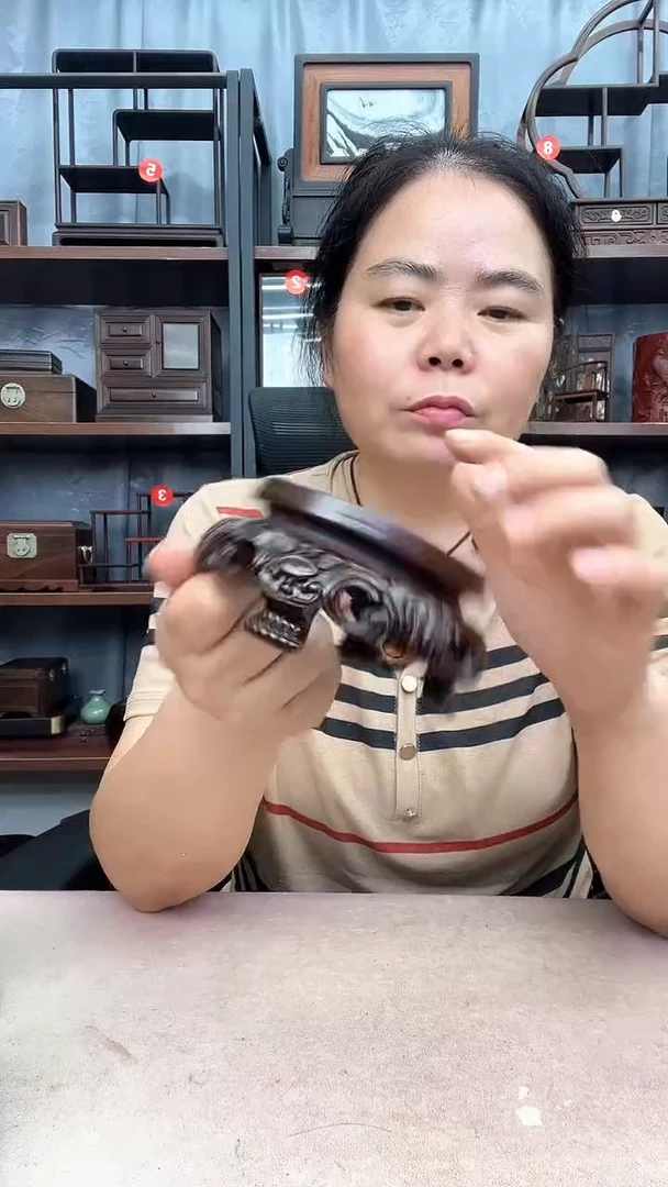 鸡翅木类端景台新款2