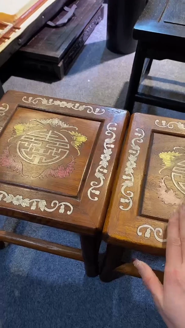 木紫檀雕刻一物一拍