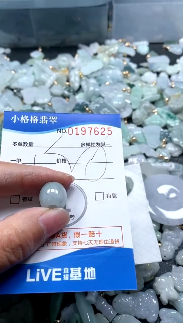 【闪购商品】翡翠颈饰未镶嵌闪购商品0197625