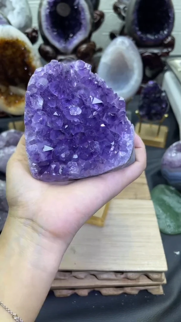 未镶嵌大型摆件（非配饰）紫晶567号摆件