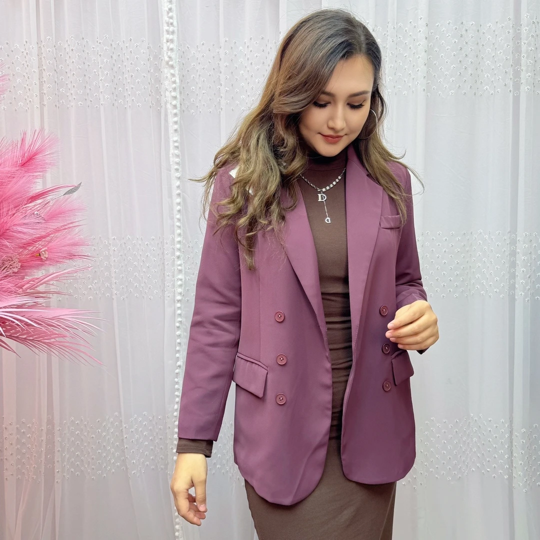 2025新款宽松小西装外套流行版