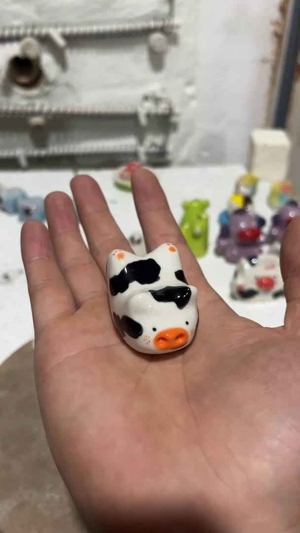 【闪购商品】摆件114纯手工微瑕陶瓷摆件