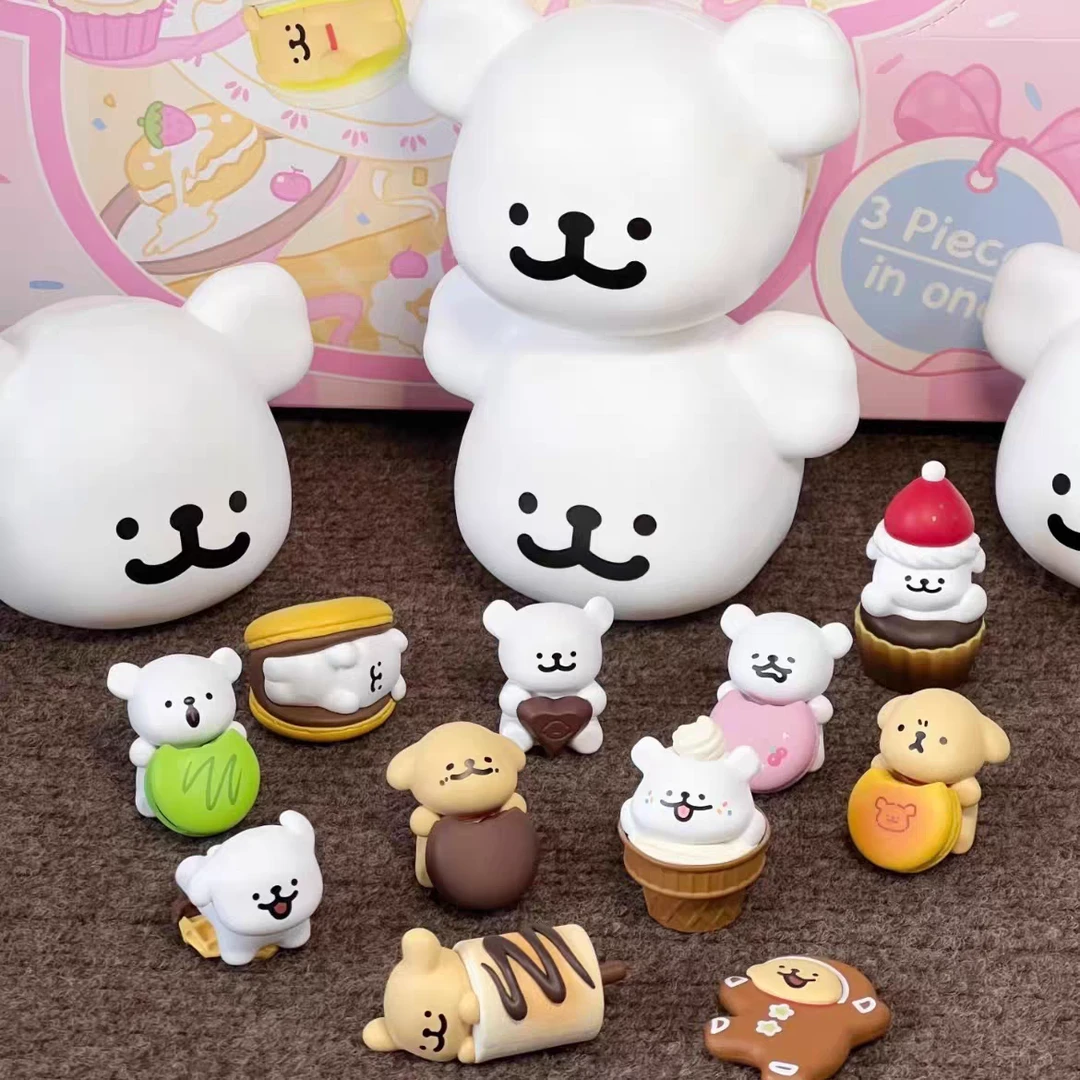 【代拆】《线条小狗》甜品屋系列小狗头盲盒