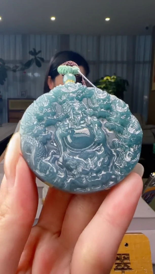 翡翠未镶嵌吊坠(不含链)多样性发其一CC@@60B7J07093