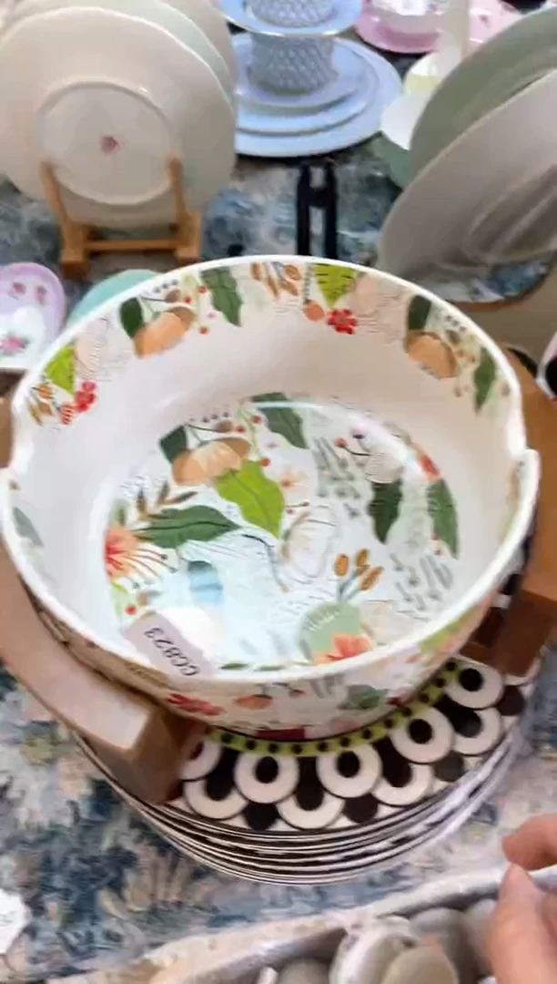 【闪购商品】瓷片陶瓷原单CC823餐具1个