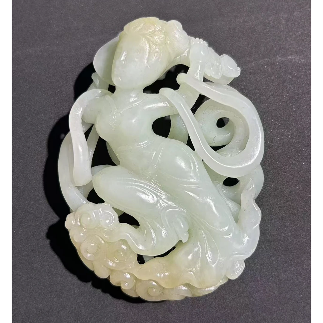 清/和田玉/飞天122865024