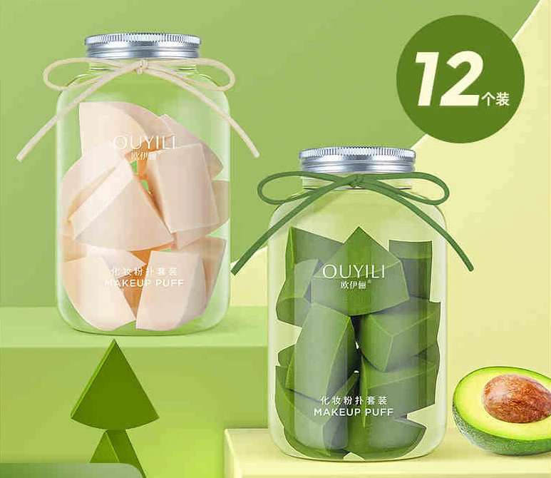 美妆蛋超软不易吃粉干湿两用化妆工具海绵三角粉扑不吃粉q弹气垫