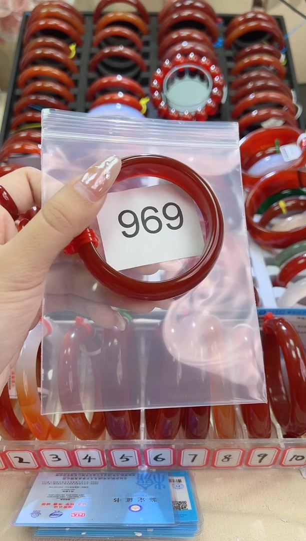 手镯玛瑙/玉髓未镶嵌用****256圈口*A969