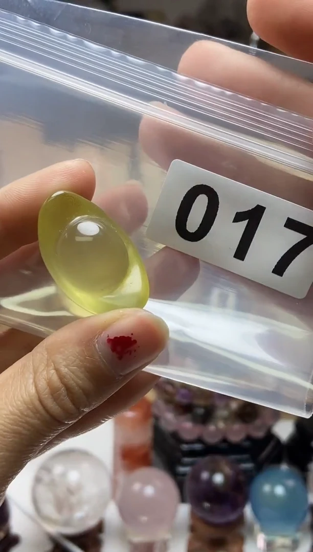 【闪购商品】水晶元宝3.1±/017未镶嵌【】