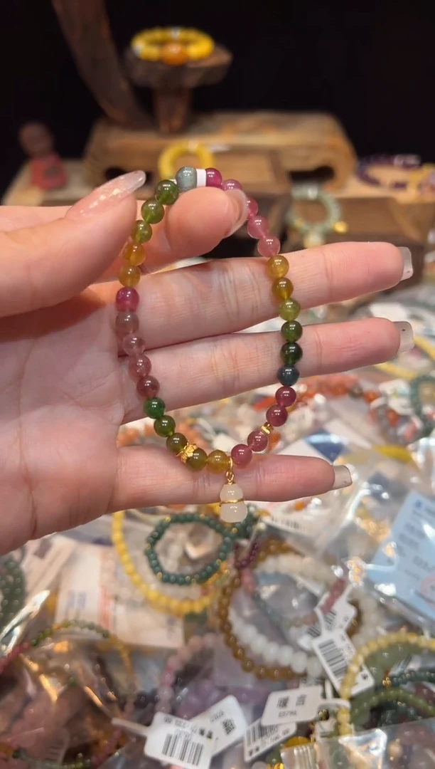 【闪购商品】碧玺手链未镶嵌手饰@@F4239