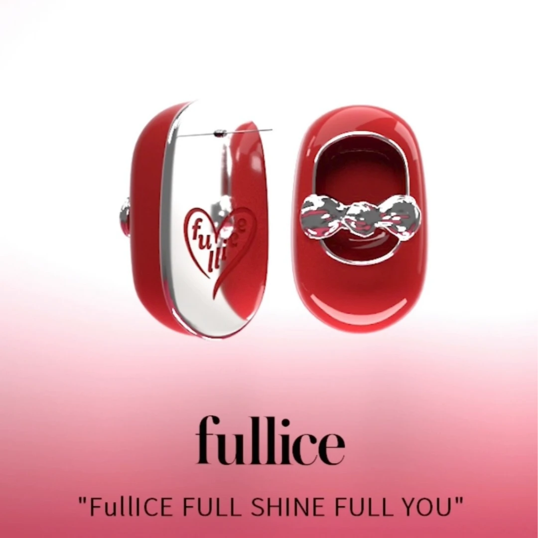 黄铜珐琅耳饰 FULLICESTUDIO芭蕾舞鞋原创小众设计感亮眼百搭耳钉