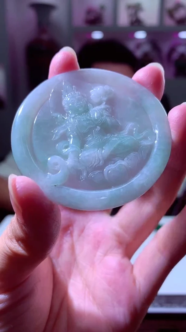 颈饰未镶嵌翡翠挂件发货（拍一发一）
