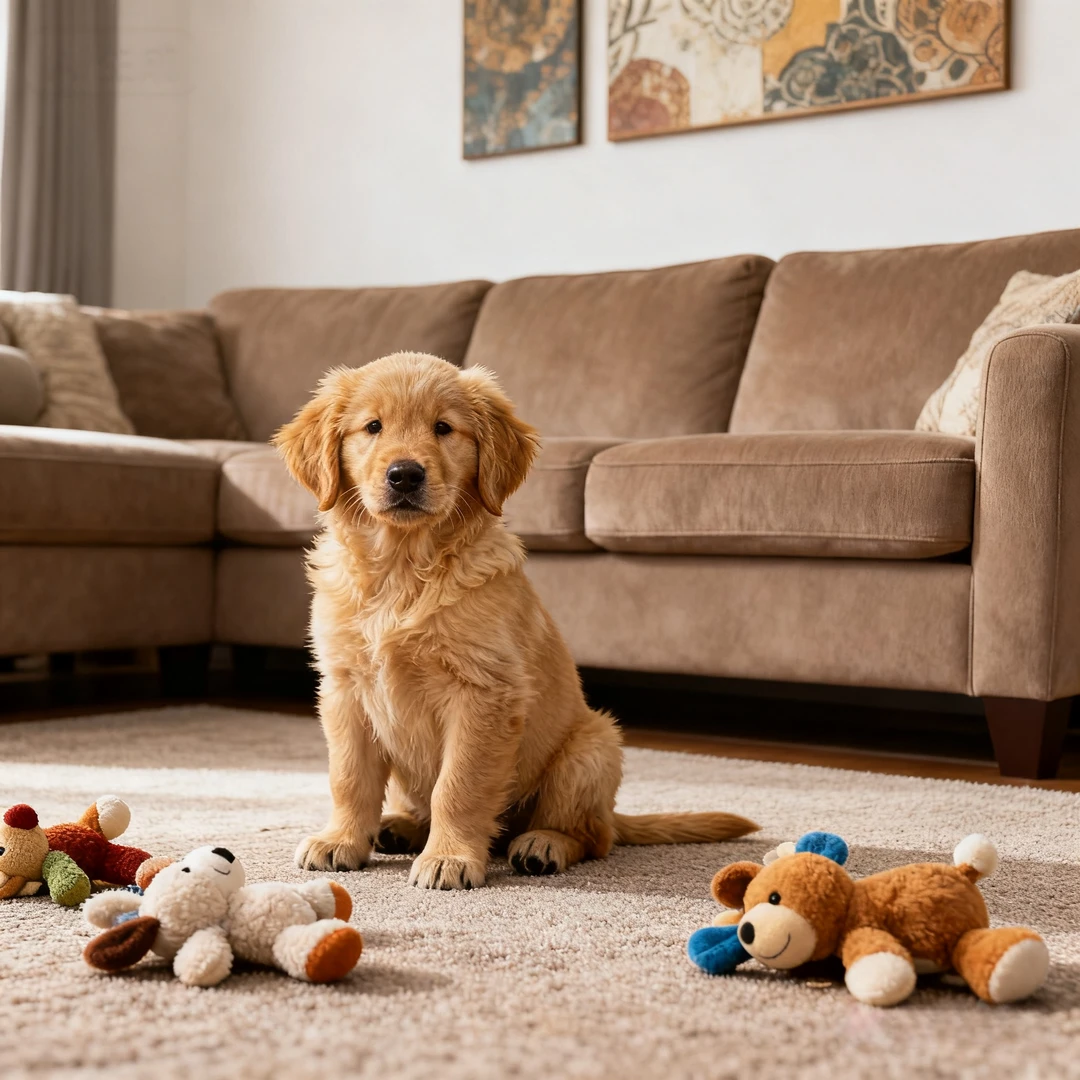 金毛幼犬护院宠物狗活泼超萌导盲犬陪伴活体真狗护主活聪明狗家养