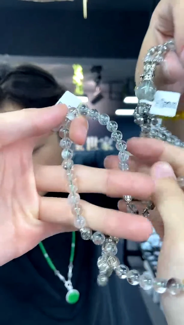 未镶嵌手链水晶多样性发其一颜色微差
