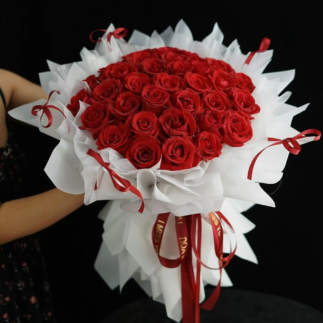 33朵红玫瑰情人节送女友送老婆