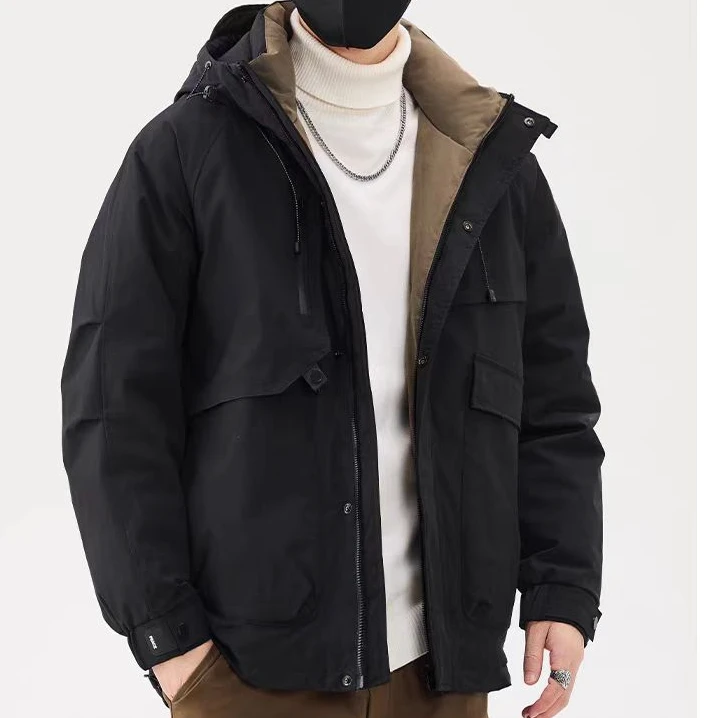 658冬季工装派克新款加厚保暖外套