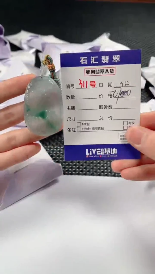 颈饰未镶嵌翡翠1