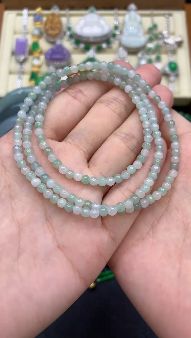 翡翠未镶嵌颈饰181-中国好珍宝