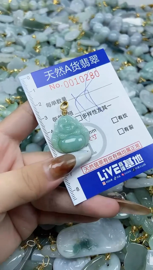 【闪购商品】翡翠颈饰未镶嵌天然A货翡翠